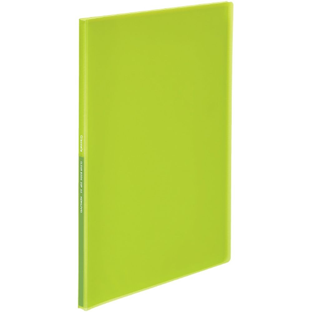 コクヨ　クリヤーブック　グラッセル　Ａ４　ライトグリーン ラ-GL20LG, ライトグリーン, A4