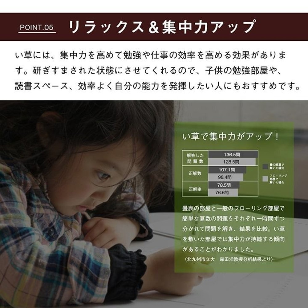 純国産 い草 上敷き はっ水 カーペット 双目織 江戸間 【メーカー直送・代引不可】, い草, 江戸間1畳(約88&times;176cm）