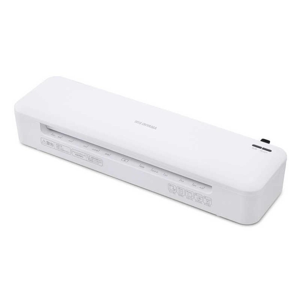 高速起動ラミネーター2本ローラー HSLA322W, ホワイト, A3サイズ
