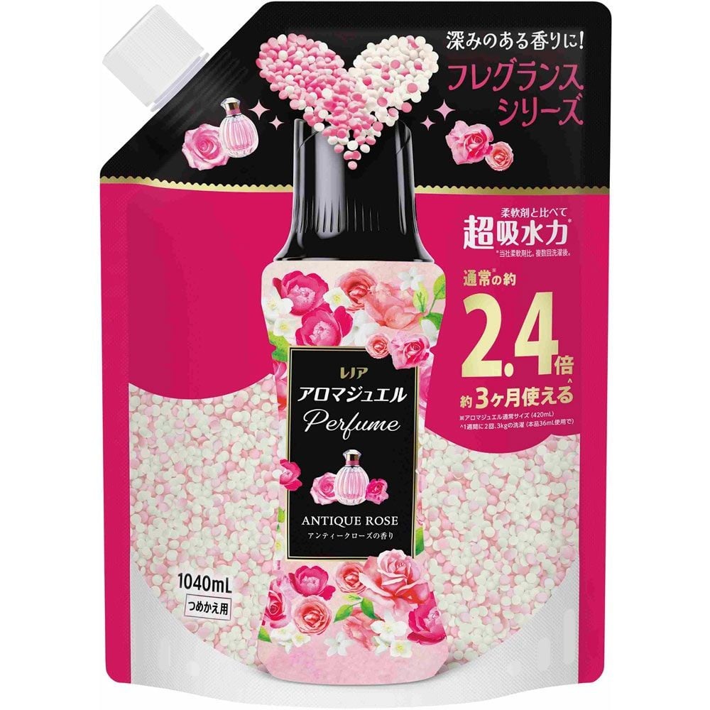 レノア アロマジュエル　アンティークローズ＆フローラル　詰替特大　1040ml, アンティークローズ, 1040ml