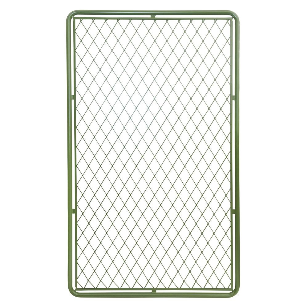 カスタムフェンス オリーブグリーン 幅９０ｃｍ&times;２５．４&Phi;, オリーブグリーン(90), 90cm