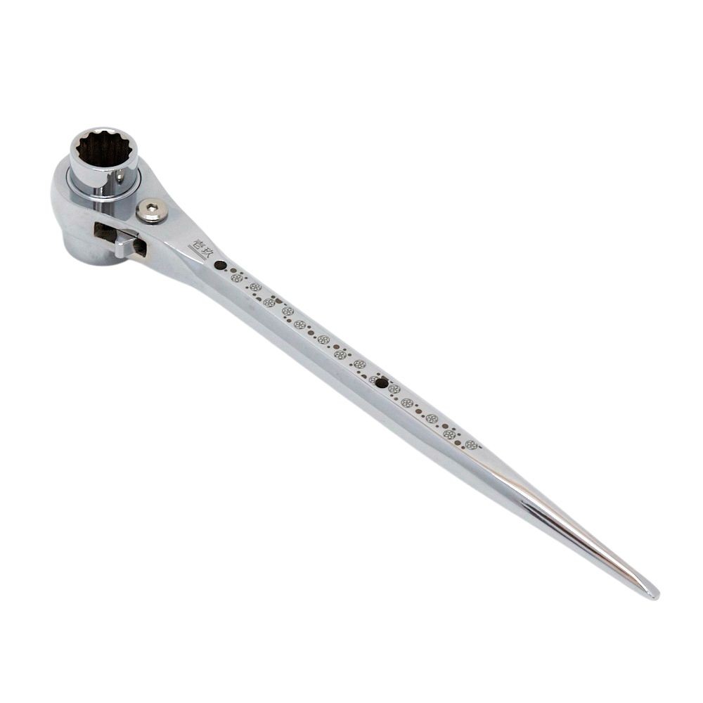 MUSTTOOL ラチェットレンチ ストレートシノ付 RW-1924SD, -, -