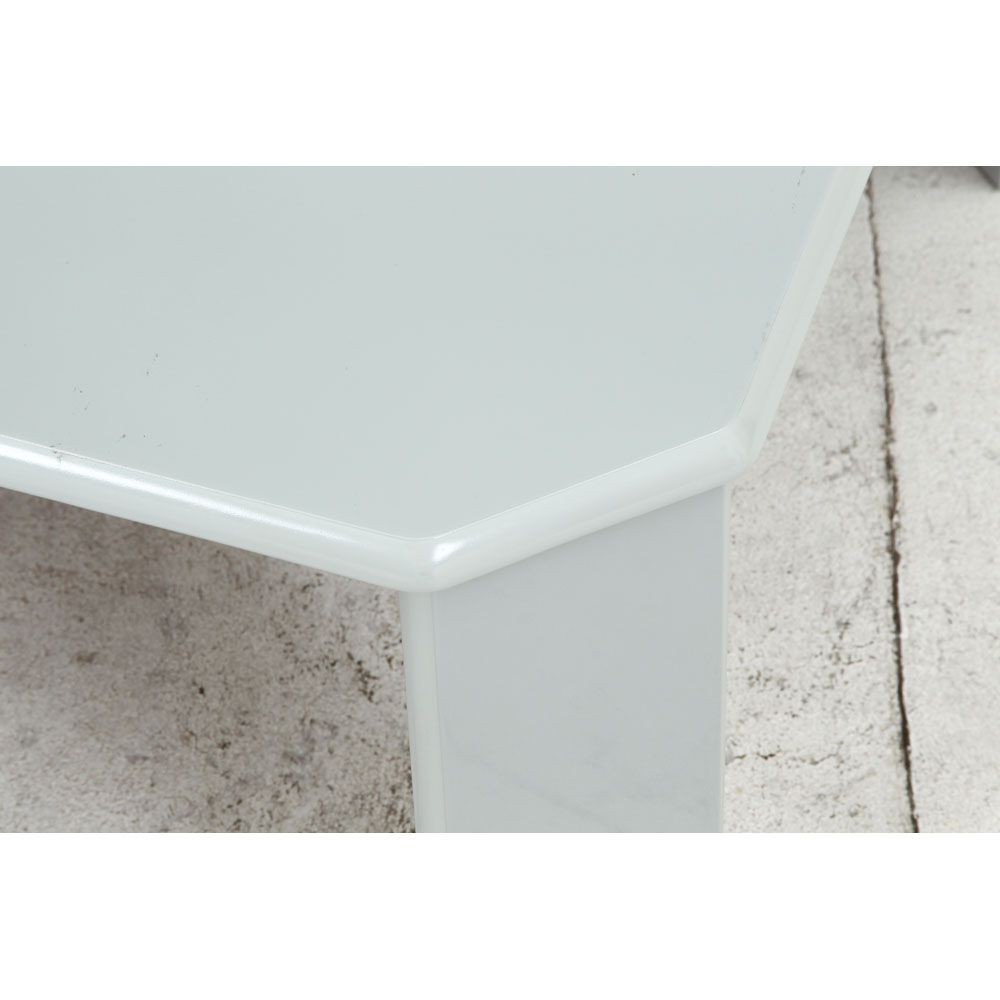 不二貿易 ＵＶローテーブル　ルーチェ　９０ライトグレー（４２８Ｃ）【メーカー直送・代引不可】, ライトグレー, 幅900mm&times;奥行600mm&times;高さ320mm