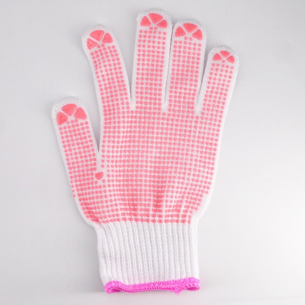 婦人スベリ止め綿薄手袋5双組 約200ｇ, その他カラー１, その他サイズ１