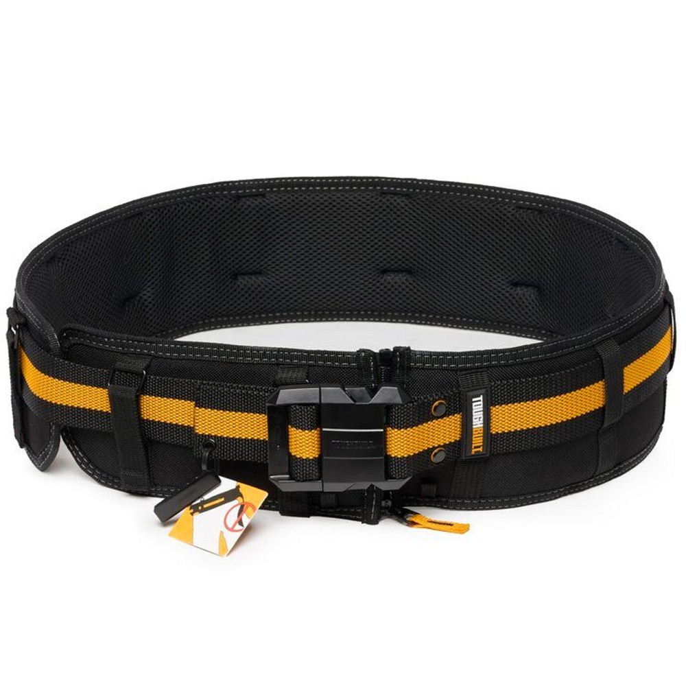 TOUGHBUILT（タフビルト）　パッド付きツールベルト（バックサポート付き）, 黒, TB-CT-41P