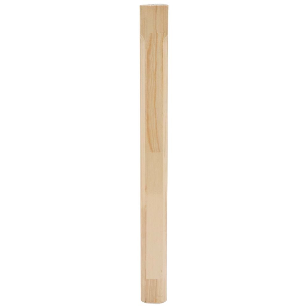 メルクシパイン角脚 ボルト付 約670×60×60mm, Φ60mm, 670mm