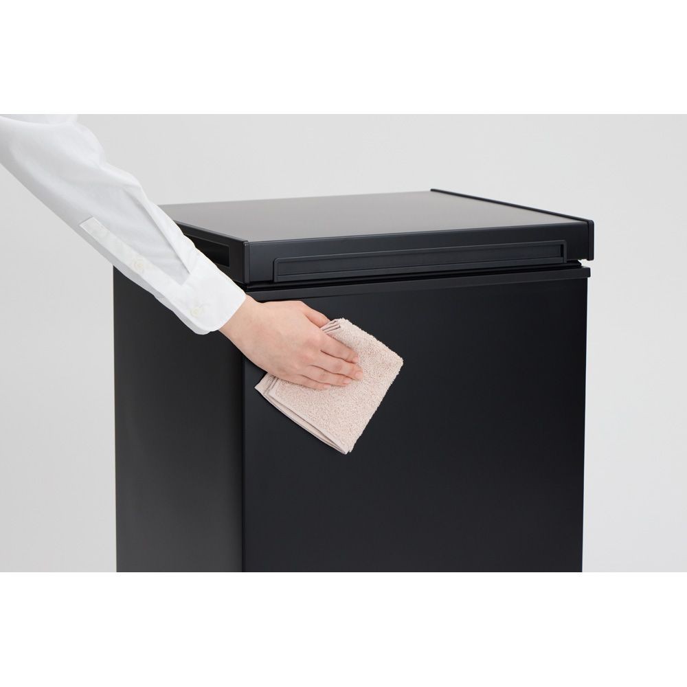 SANKA 冷やすごみ箱 CLEANBOX-L 38L ブラック【メーカー直送・代引不可】, ブラック, 幅450mm&times;奥行415mm&times;高さ690mm
