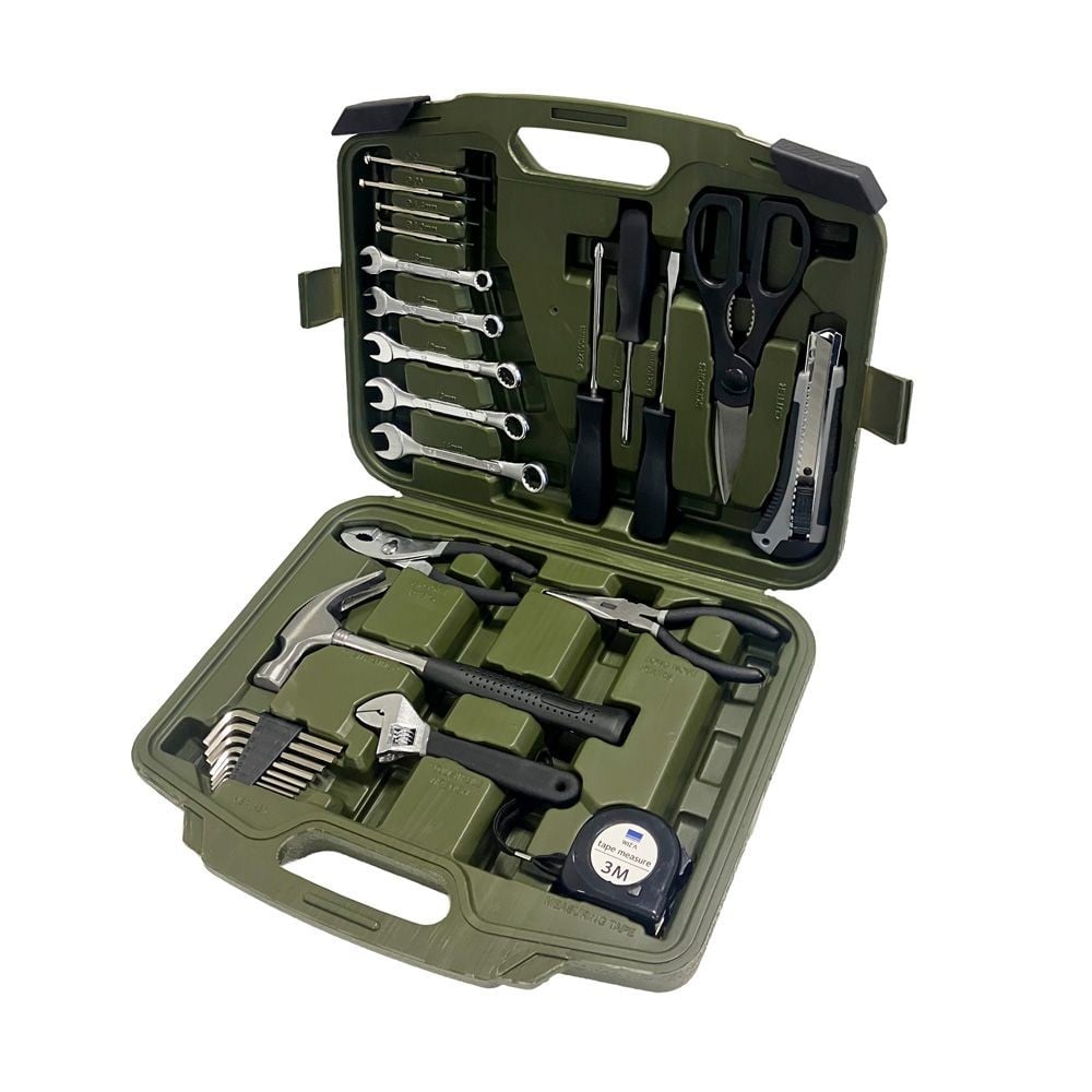 ウィザ WIZ'A ホームツールセット 27PCS WZHT-27, WZHT-27, 幅362mm&times;奥行78mm&times;高さ300mm