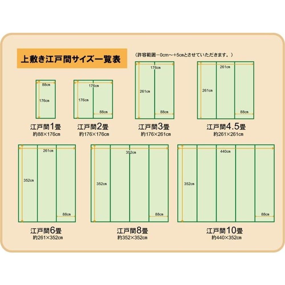 純国産 い草 上敷き カーペット 糸引織 『湯沢』 江戸間 【メーカ直送・代引不可】, い草, 江戸間1畳(約88&times;176cm）