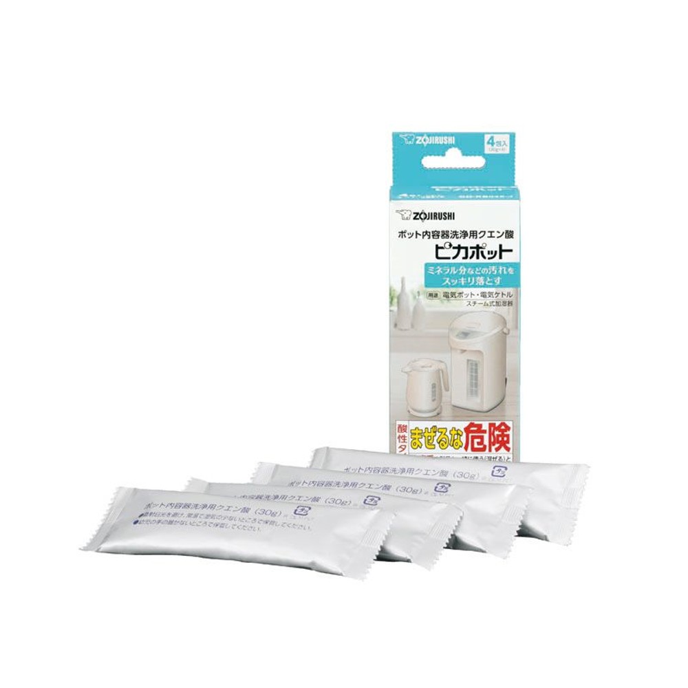 象印 ポット内容器洗浄用クエン酸 ピカポット CD-KB03X-J , クエン酸, 30g&times;4包入