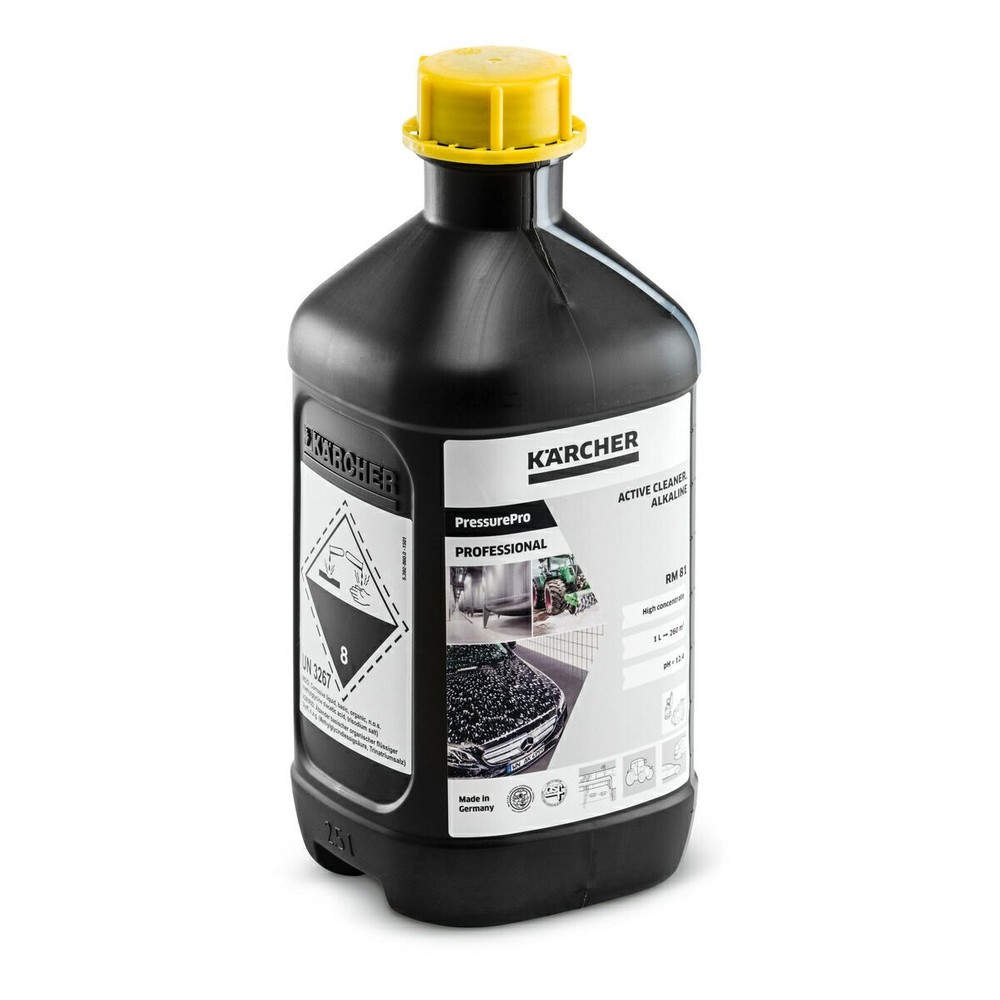 ケルヒャー 洗浄剤ＲＭ８１ＡＳＦ２．５Ｌ 6295-555, 強アルカリ性, 2.5L