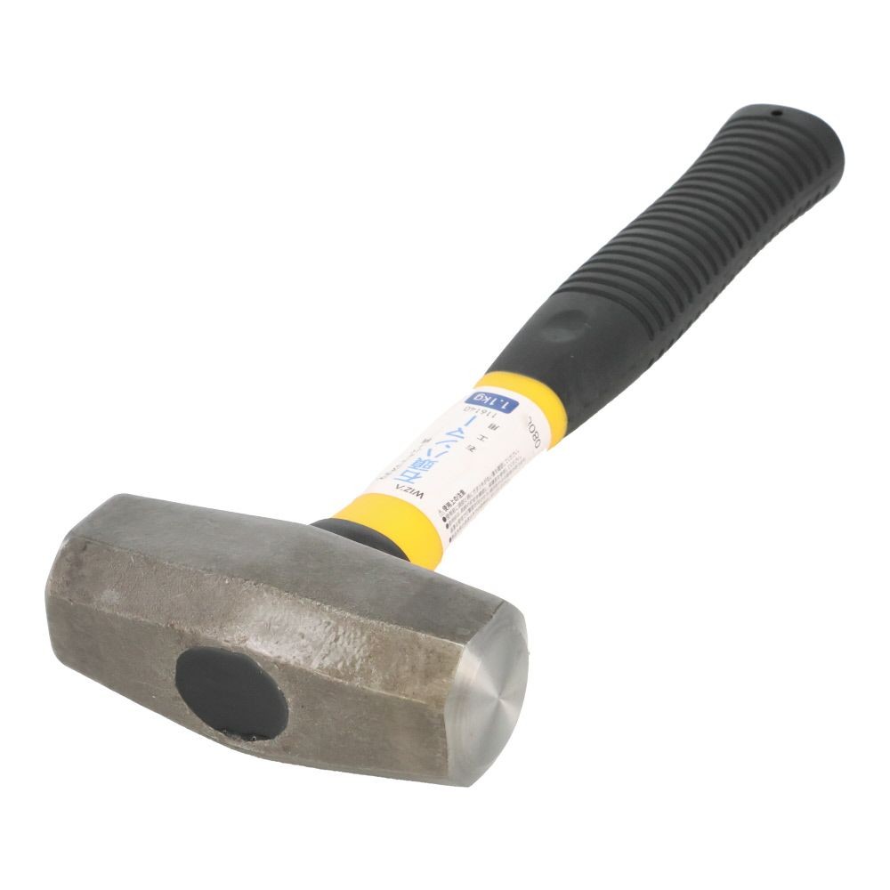 石頭ハンマー　グラス柄　１．１ｋｇ, 石頭ハンマー, 1.1kg