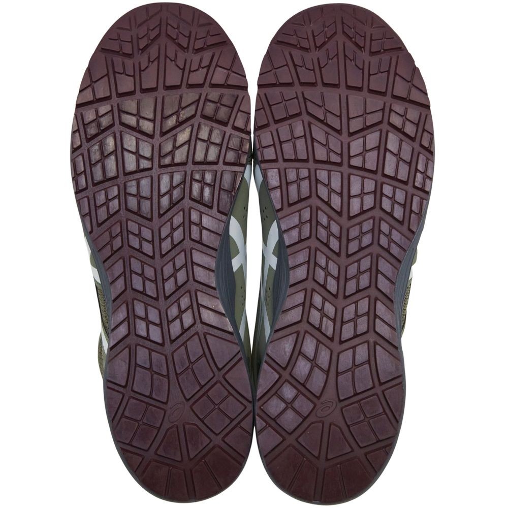 アシックス（ASICS） ウィンジョブ CP214 TS BOA ライケングリーン&times;ホワイト, ライケングリーン&times;ホワイト, 25.5cm