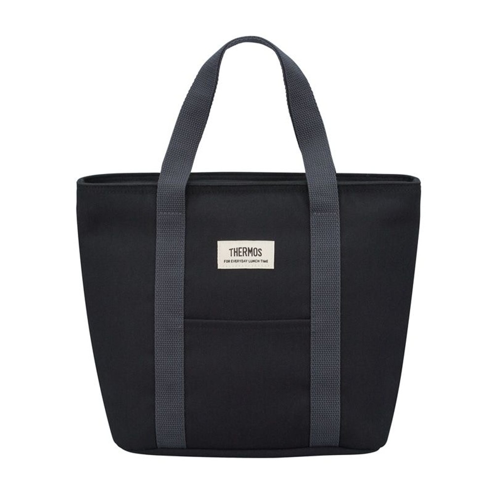 サーモス　保冷ランチバッグ ＲＦＦー００７１ ＢＫ, ブラック, 約7L