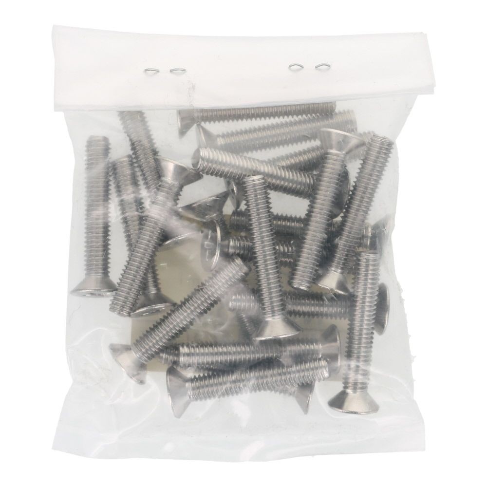 ＯＨＳＡＴＯ　ステンレス　小ねじ　皿　Ｍ６&times;３５　２０入, ステンレス, 20個入り