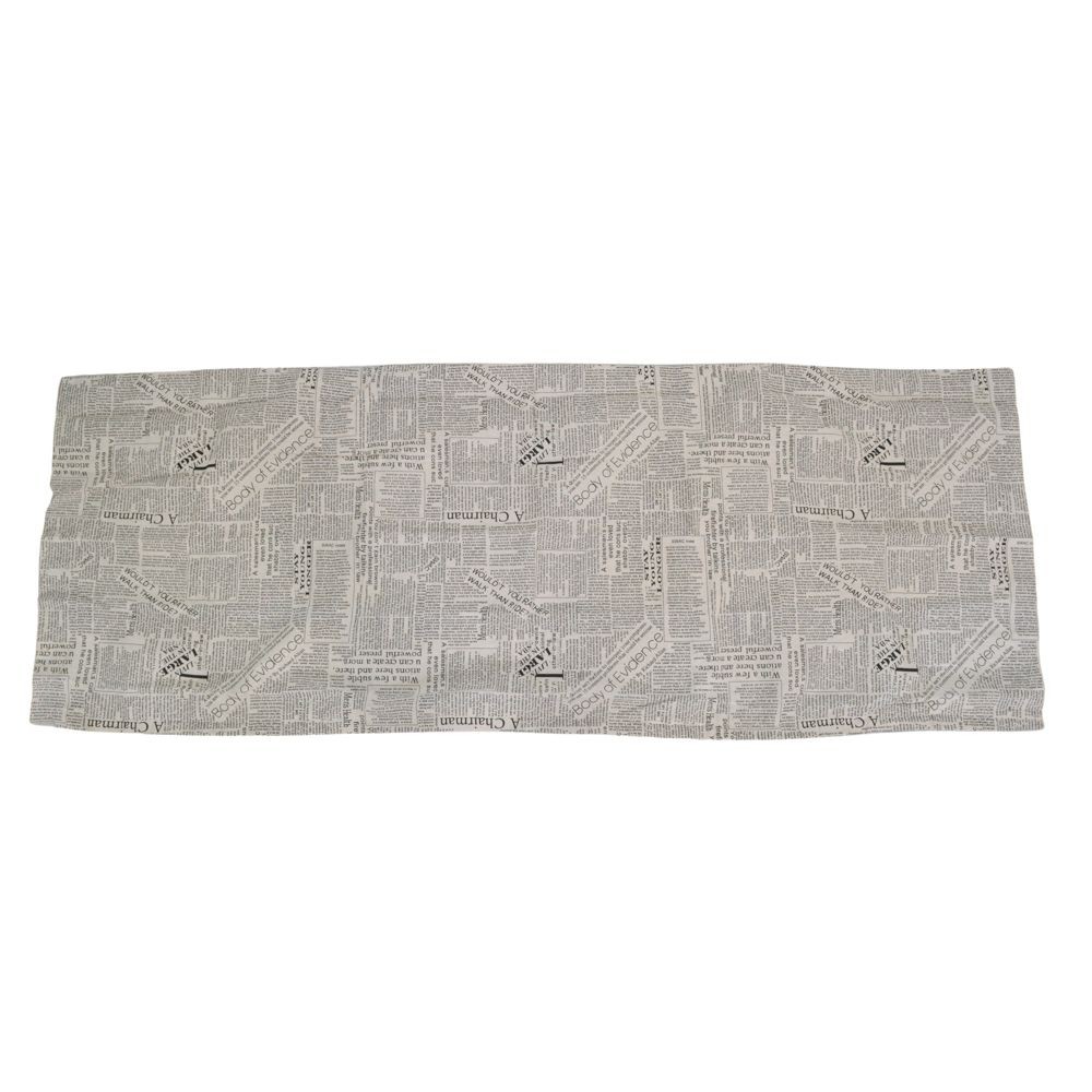 大長座布団カバー チェック, グリーン／シラカバ柄, 70cm&times;180cm