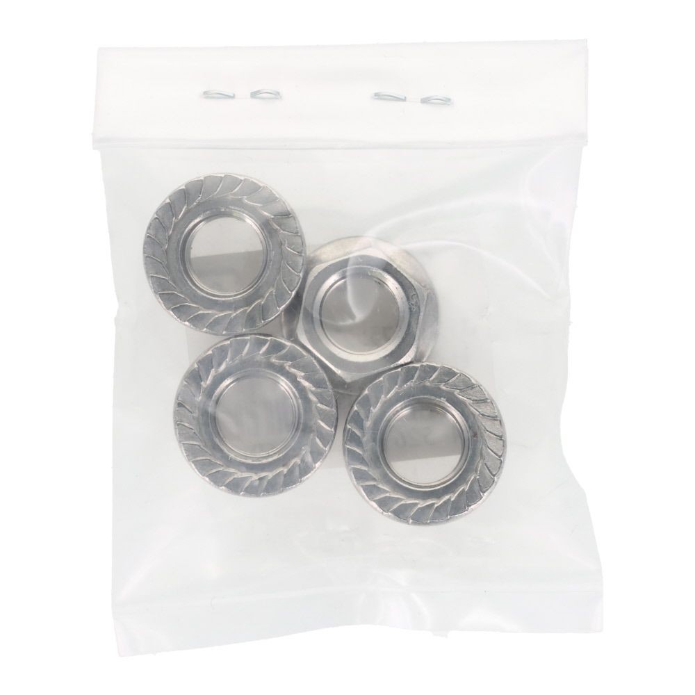 ＯＨＳＡＴＯ　ステン　フランジナット　セレート付　Ｍ１０&times;１９, ステンレス, M10&times;19