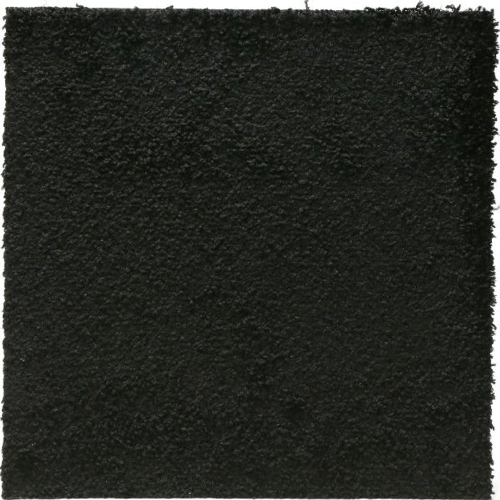 ズレにくいソフトタイルマット　約40&times;40ＣＭ　Ｂｋ, ブラック, 40cm&times;40cm
