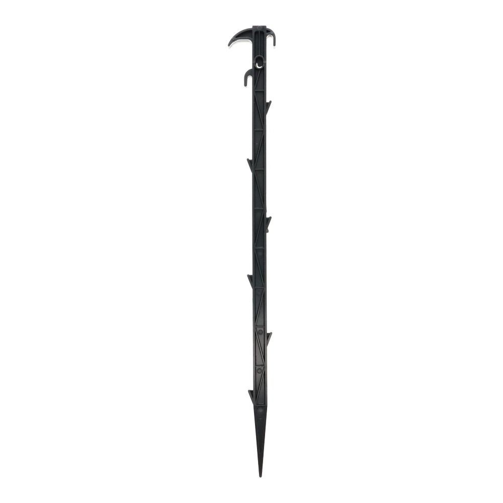 プラ杭 大 49cm, ブラック, 49cm