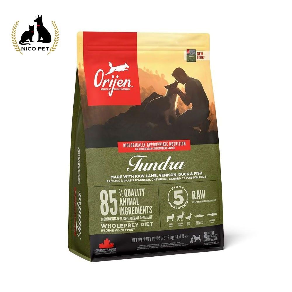 Orijen (オリジン) ツンドラ ドッグ  2kg, ツンドラ, 2.0kg