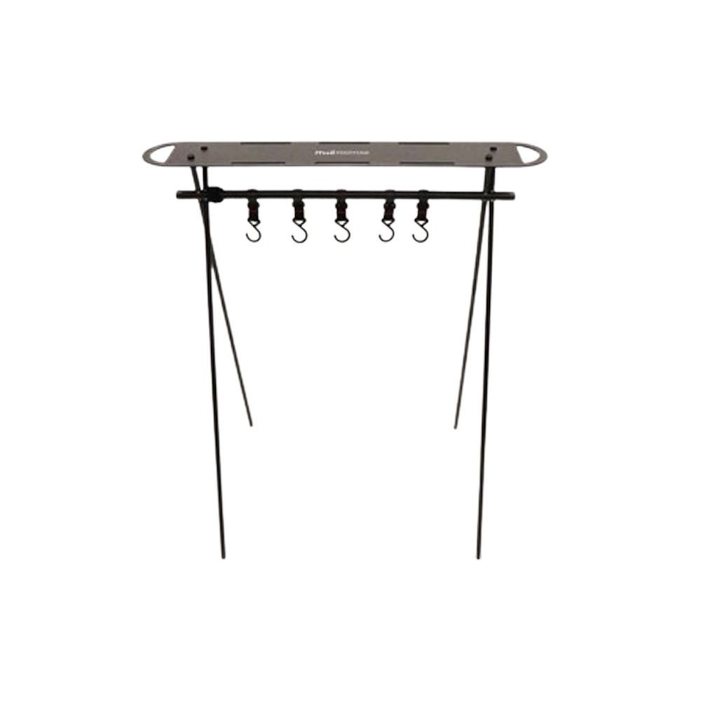 MOMTAG アウトドア用天板付ハンギングラック　HDL-0517, ブラック, -