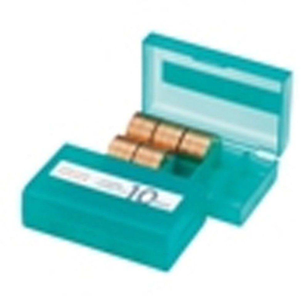 オ―プン　コインケ―ス　　　　Ｍ―10Ｗ　　　　　180, 半透明・緑, 10円×100枚用