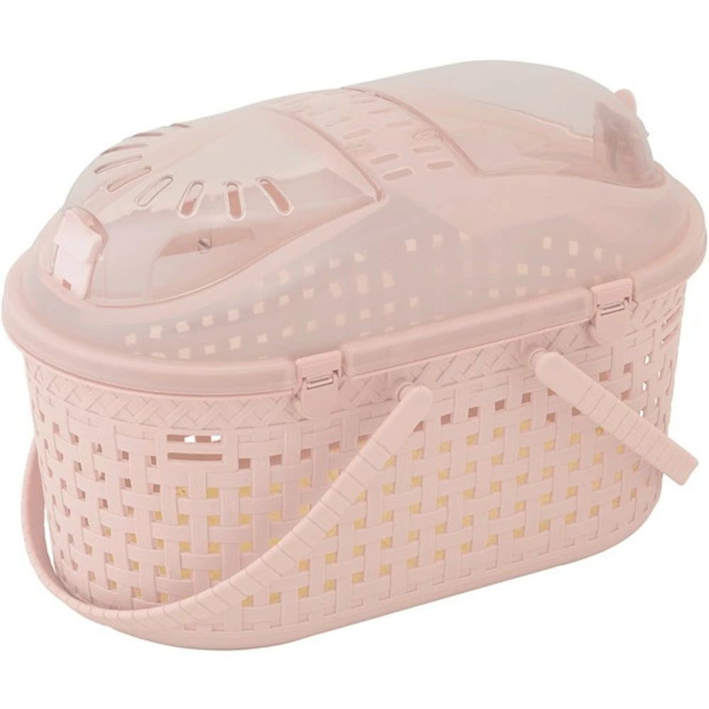 アイリスオーヤマ メッシュペットキャリー MPC-450 ピンク, ピンク, 幅450mm&times;奥行290mm&times;高さ285mm