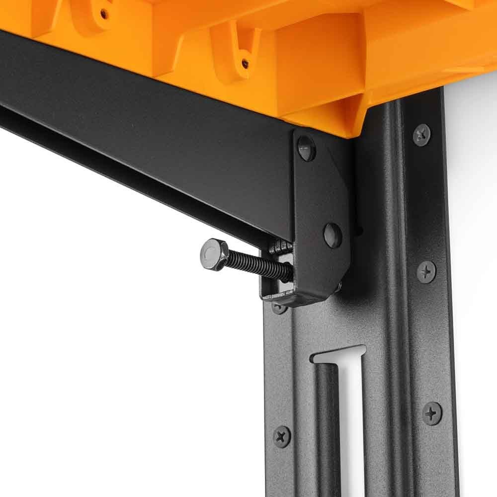 TOUGHBUILT（タフビルト）STACK TECH(スタックテック) 　2段 ウォールマウントシェルフ, オレンジイエロー, TB-B1S3-M-20