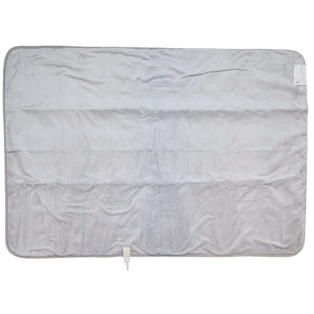 WIZ'A　ウィザ　電気掛敷毛布フランネル　ＡＬＢ５５１ＲーＨＳ, グレー, 188×130cm