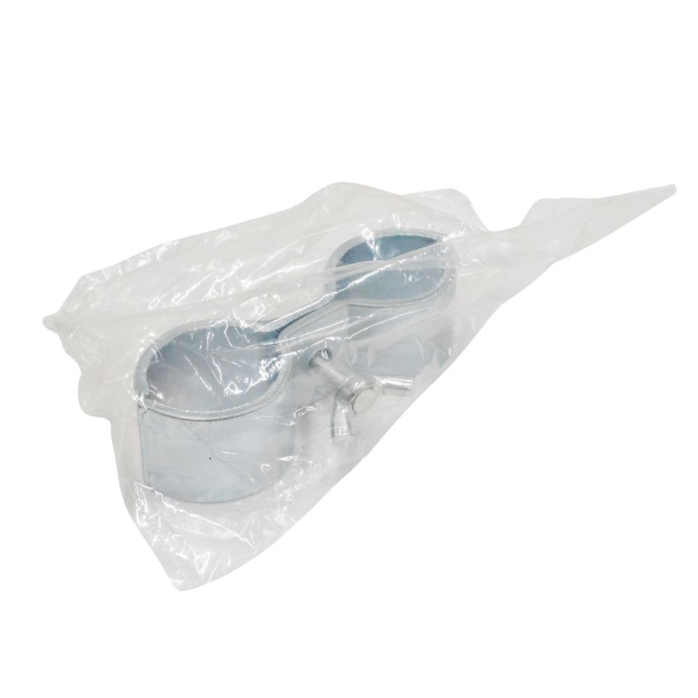 アメリカンフェンス用ジョイント金具蝶ナットシルバー３２, シルバー, 32mm