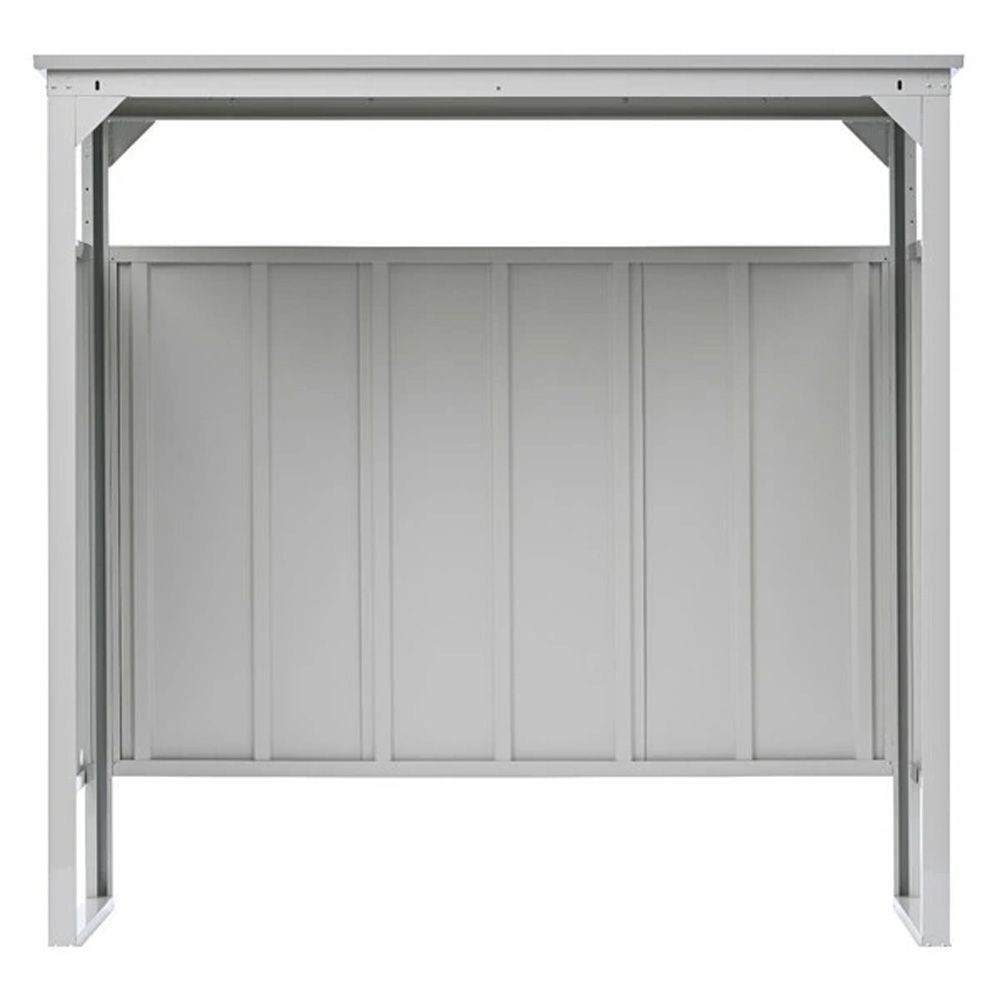 グリーンライフ サイクルダシーレ CD-1818 ガレージ 収納 屋根 自転車, チタングレー, 幅1850mm&times;奥行815mm&times;高さ1835