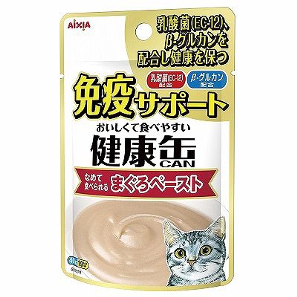 アイシア　健康缶パウチ　免疫サポートまぐろペースト　４０ｇ, -, 40g