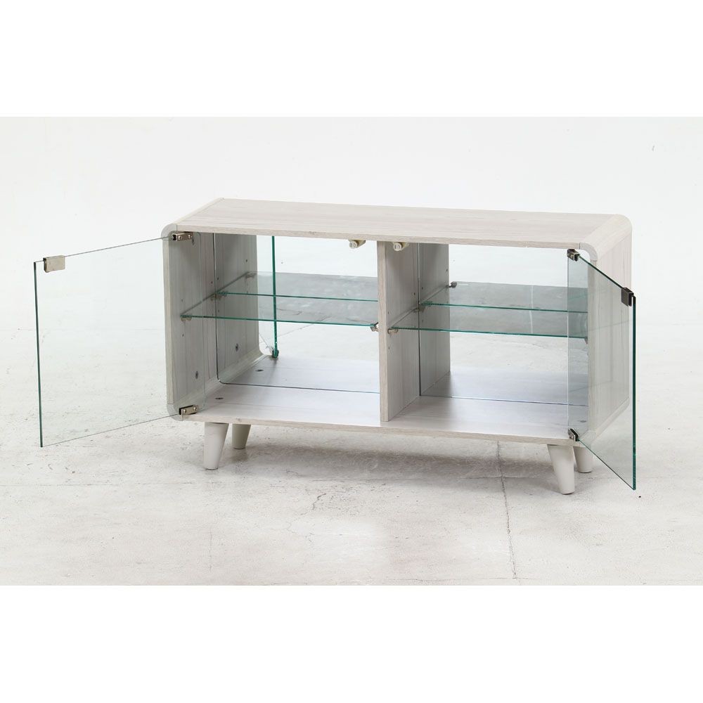 不二貿易 コレクションシェルフ　クレール　ワイド　ホワイトウォッシュ【メーカー直送・代引不可】, ホワイト, 幅795mm&times;奥行250mm&times;高さ460mm