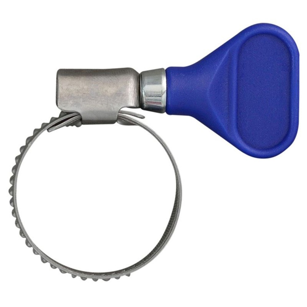 タカギ　高圧手締めホースバンド, ブルー（12-22）, 12‐22mm