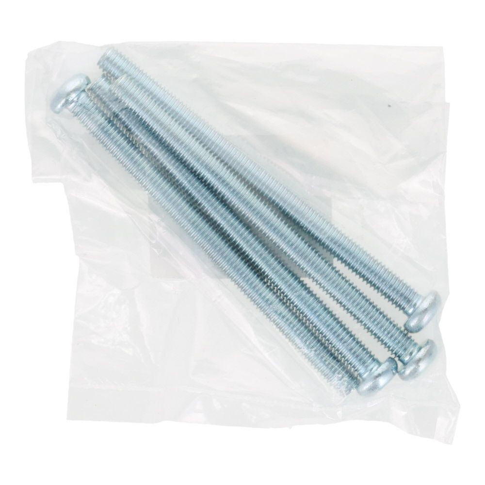 小ねじ　なべ　ユニクロ　Ｍ５&times;７０ｍｍ　４本入, シルバー, M5&times;70mm