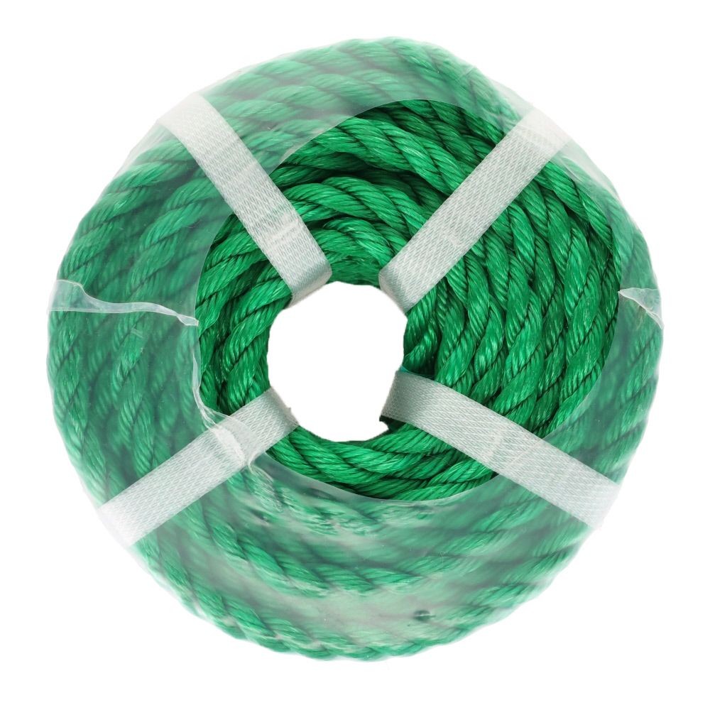 ＰＥロープ　緑　φ９×２０ｍ, 緑, Φ9×20m