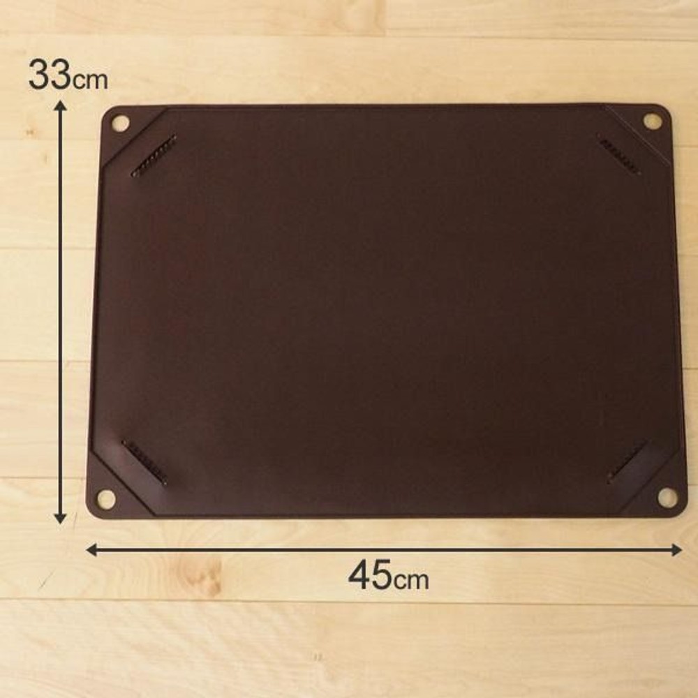 ハリオ シリコン製ペットトレー ワンコトイレマット レギュラー, ショコラブラウン, 33&times;45cm