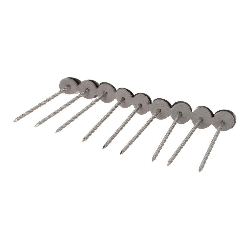 ステンレス連結傘釘６５ミリ　ブライト３０連, ブライト, 30連