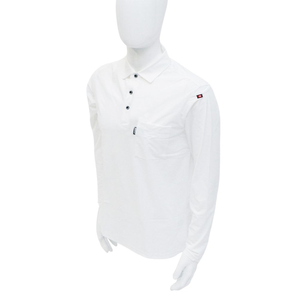 BURTLE（バートル） 235 長袖シャツ, ホワイト, Mサイズ