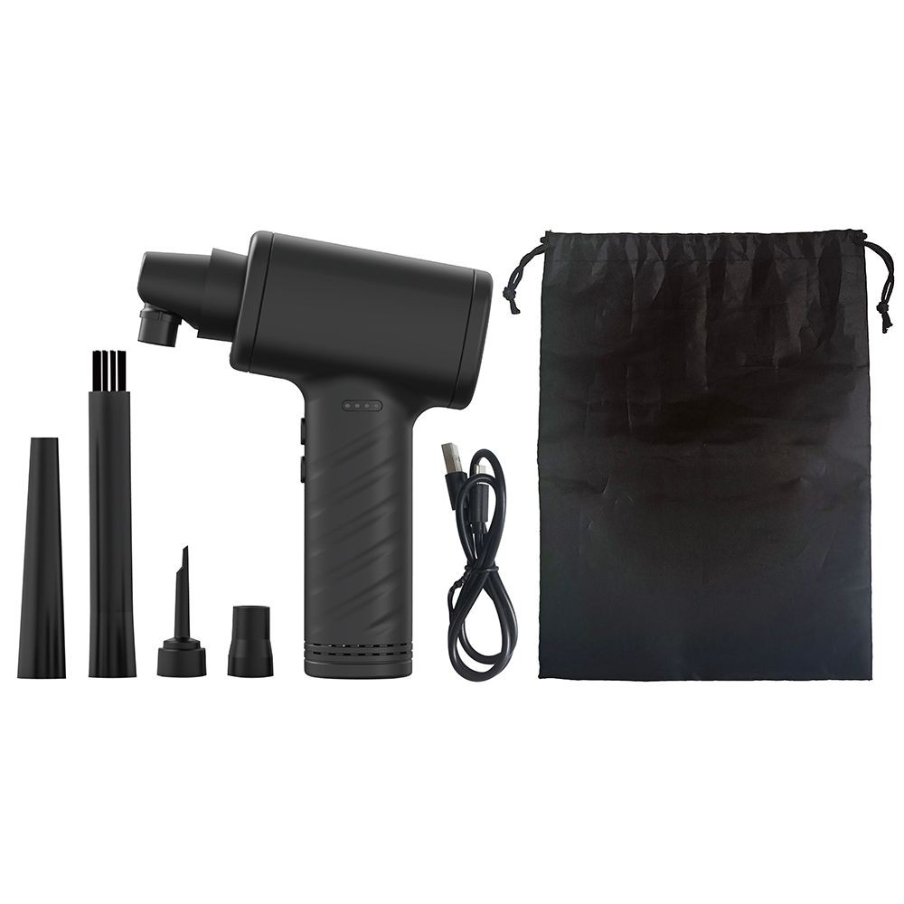 電動エアダスター充電式　 ブラック, ブラック, 幅154&times;奥行68&times;高さ295mm