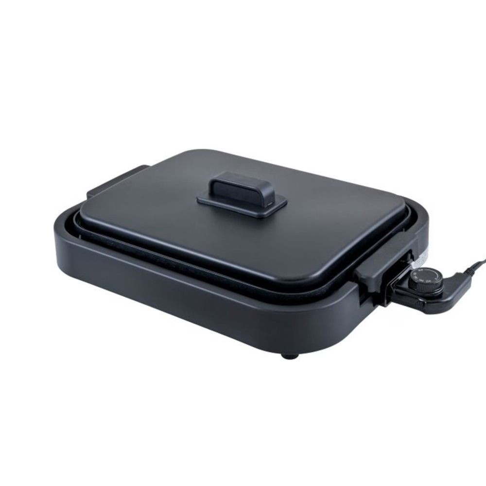 WIZ'A ウィザ ホットプレート2枚セット WHP-4202, ブラック, WHP-4202