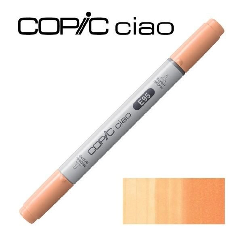 コピックチャオ E95 ティー・オレンジ, コピックチャオ E95 ティー・, スケッチ