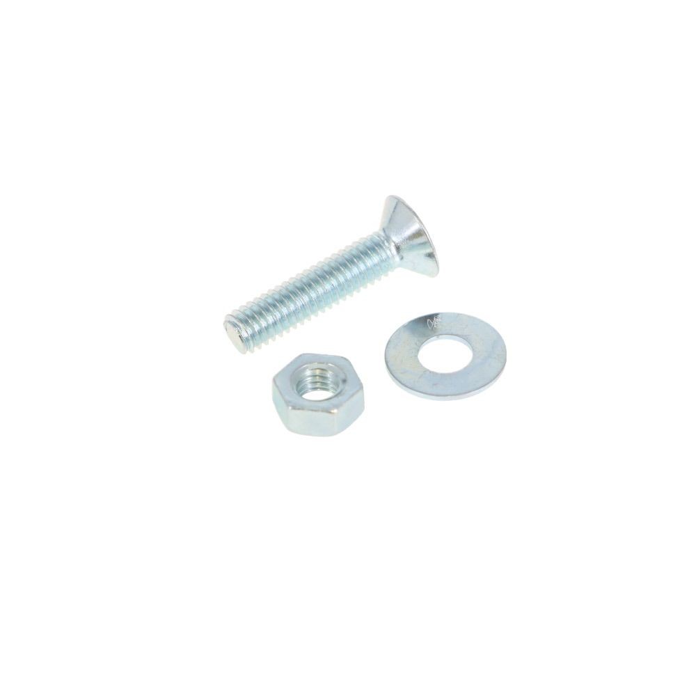 ＤＯー３５１　小ネジ　皿　Ｍ３．５ｘ１６, ユニクロメッキ, M3.5&times;16mm