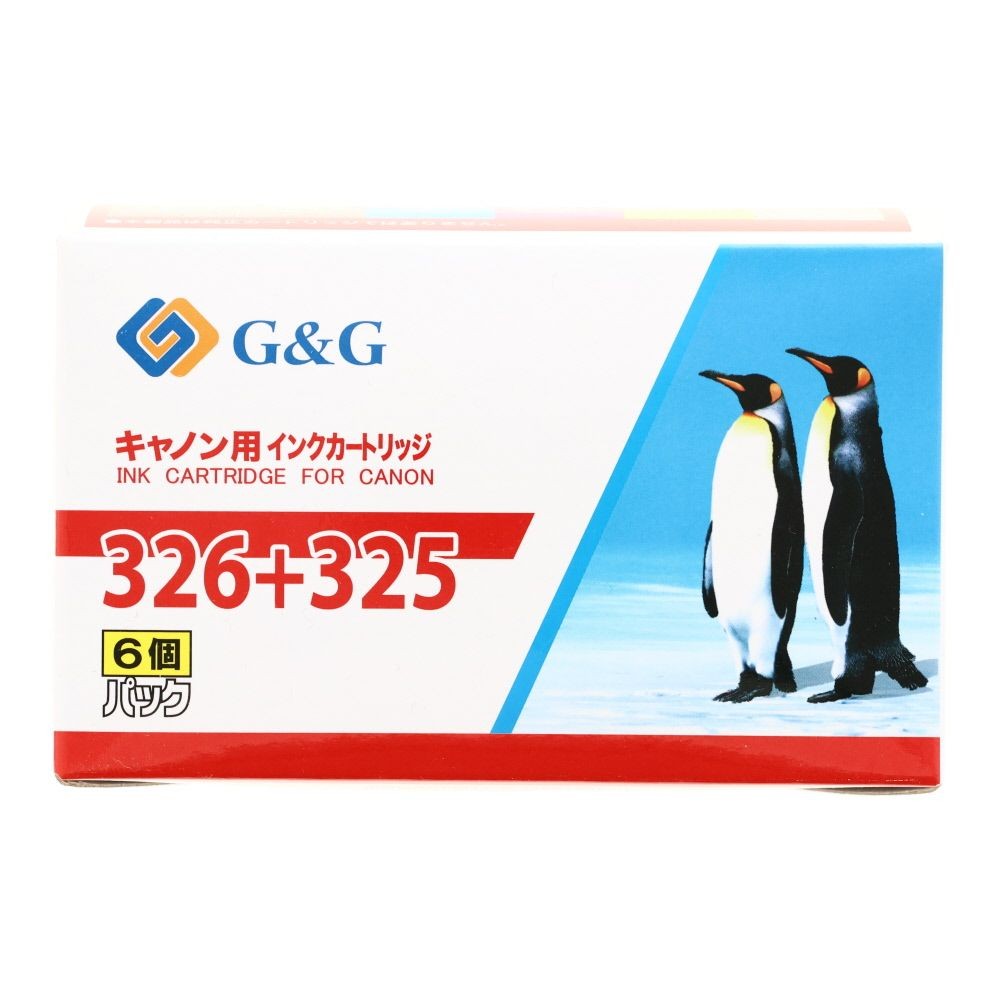 日本ナインスター汎用インクＢＣＩ325＋326／6ＭＰ互, アソート, 6個パック