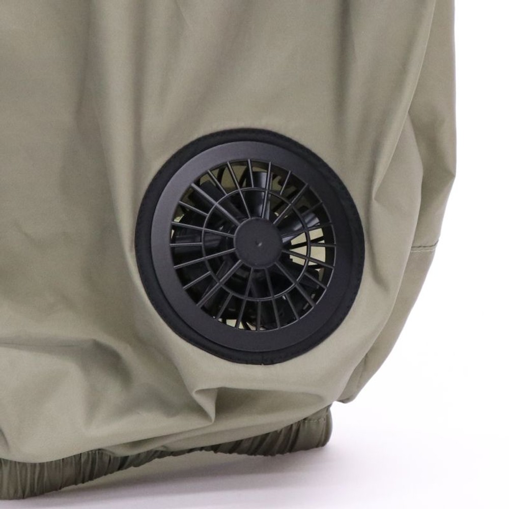 エアーコンディションベスト　カーキ, カーキ, M