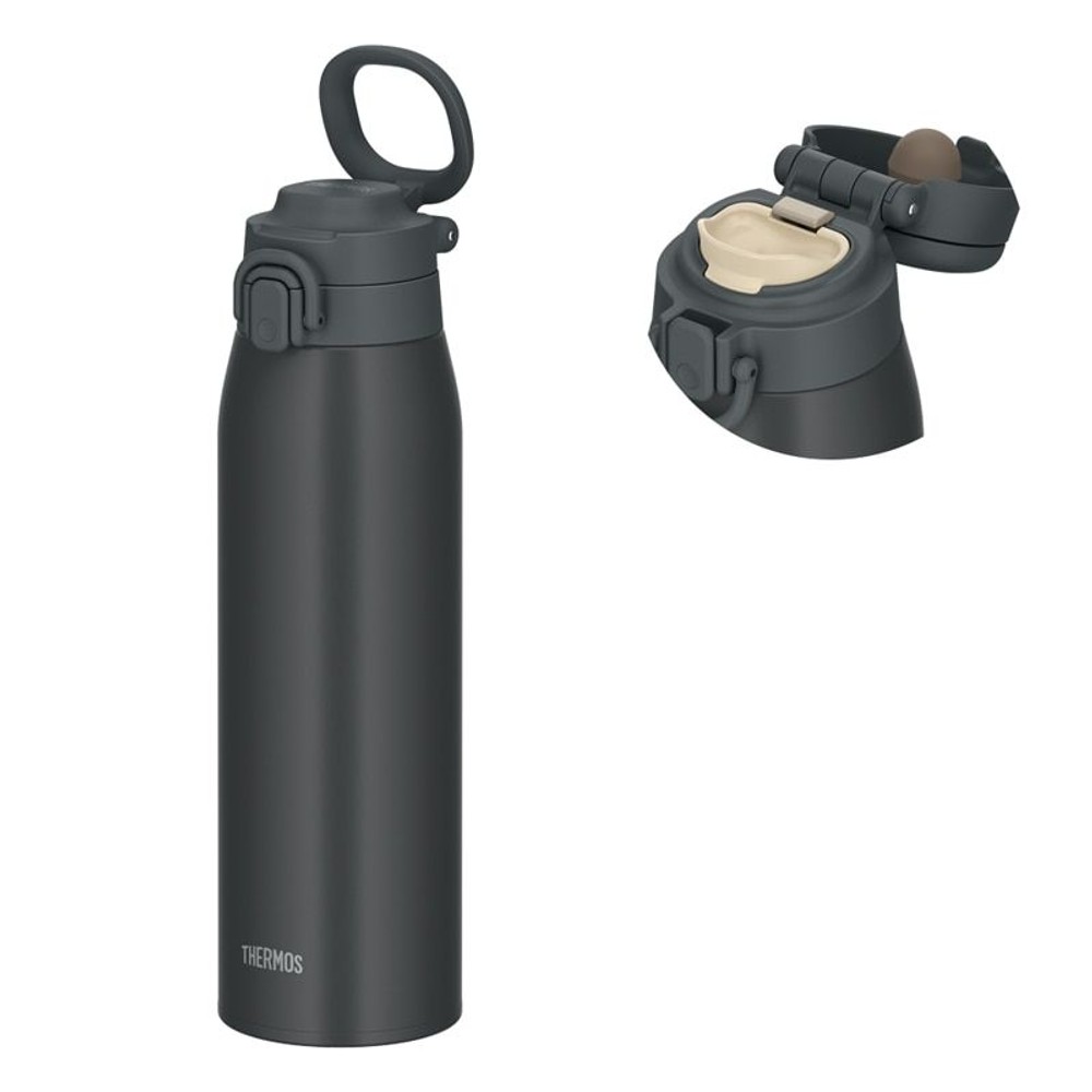 サーモス　真空断熱ケータイマグ　ＪＯＳー１００１　ＣＨＬ, チャコール, 1.0L