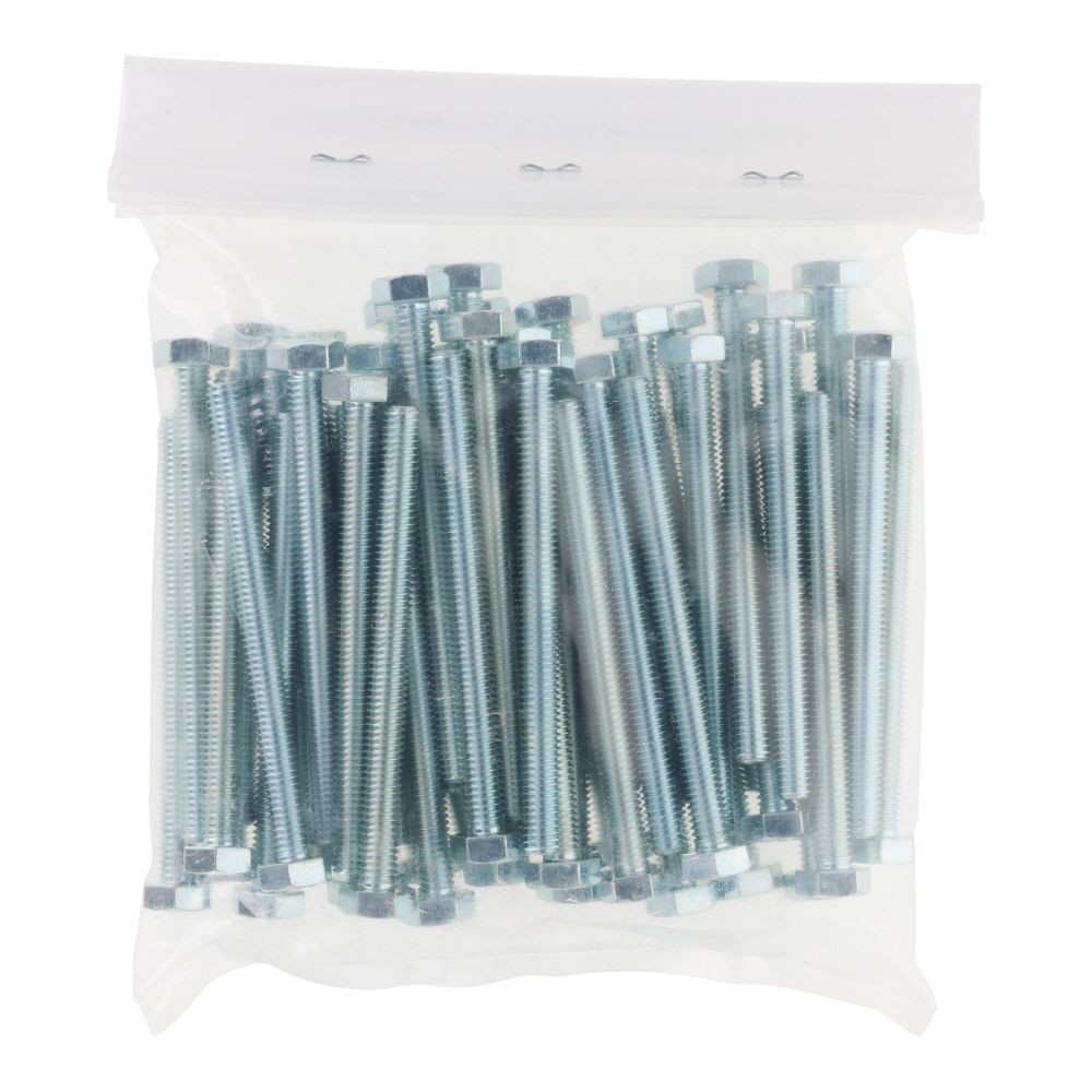 ユニクロ　六角ボルト　Ｍ６&times;７０　５０入, ボルト, 50個入り