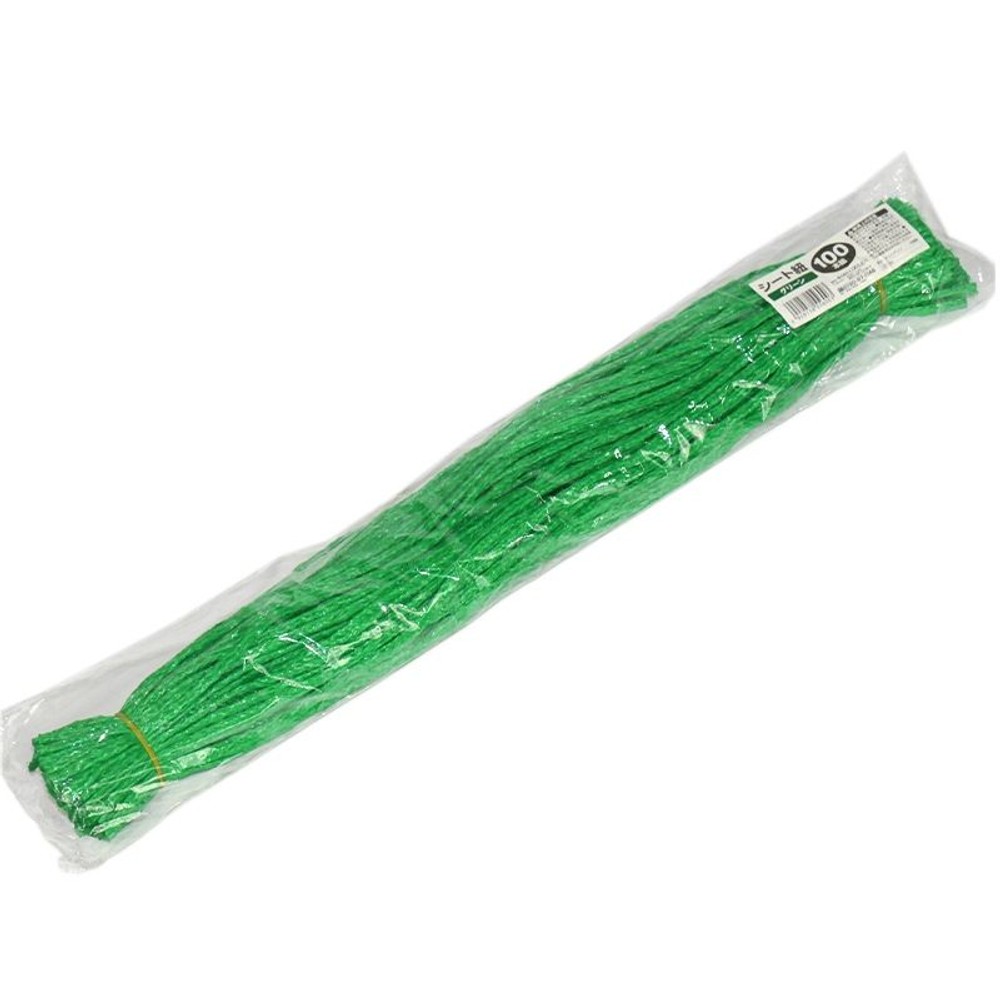 シ―ト紐　100本束, ホワイト, 60cm