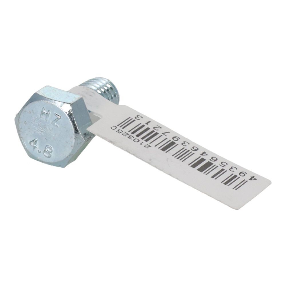 六角ボルト　ユニクロ　全ねじ　Ｍ８&times;１６, 全ねじ, M8&times;16