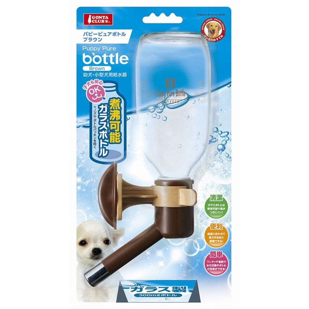 マルカン　パピーピュアボトル　３００ｍｌ, ブラウン, 300ml